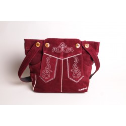 Lammberg Maroon Handbag